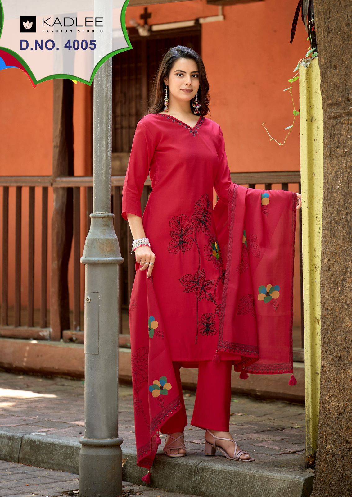 RAAHI By KADLEE 4001 To 4006 Series Designer Ethnic Wear Collection Roman Silk Kurtis At Wholesale Price